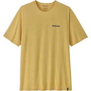 Patagonia Мъжка спортна тениска Patagonia Cap Cool Daily Shirt Boardshort Logo Sport shirt - Limestone Yellow / Light Limestone Yellow X-Dye - размер XL (216-7988-0314)