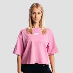GymBeam Дамска тениска Girls Club Boxy Pink M