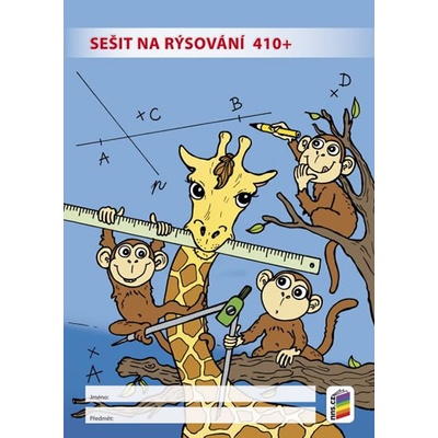 Sešit na rýsování 410+ (bílé listy)