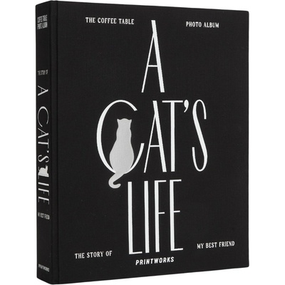 Fotoalbum A CAT´S LIFE, černá, Printworks