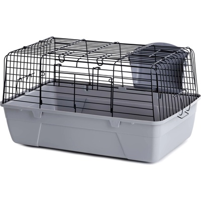 JK ANIMALS klec králík Black šedá 60 x 35 x 32 cm