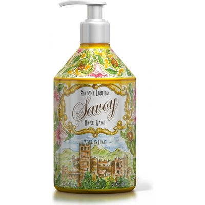 Rudy Le Maioliche Luxusní extra jemné mýdlo na ruce SAVOY 500 ml