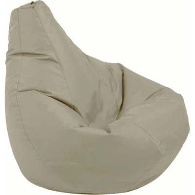Pufrelax Пуф круша за деца 4-14 г. , 160л. , Nirvana Light, водоустойчив, Бежов (PUF-G-NL-TEX-BE)