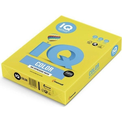 Papír IQ Color A4 80 g IG50 intenzivní žlutá 500listů