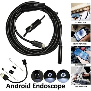 Vekr Endoskop inšpekčná kamera Android USB 5 m 5.5mm
