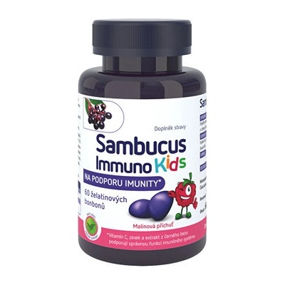 Sambucus Immuno kids želatinové bonbony 60 kusů