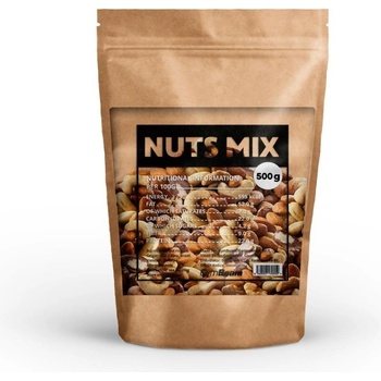 GymBeam Mix prírodných orechov 500 g