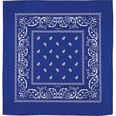 Bandana šátek royal bílý