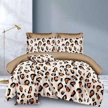 EmonaMall Двулицево спално бельо EmonaMall, 8 части - Модел S17636 (S17636-4444g2)