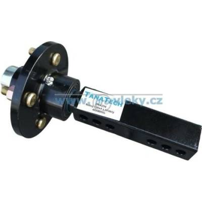 Tanatech Náboj 100x4 s hřídelí 40x40mm nosnost 500kg