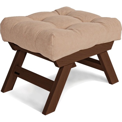 MarLiving Taburet BREEZIO 03 55 cm z masivu/béžový