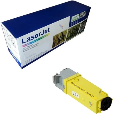Compatible 106R01337 съвместима тонер касета за Xerox Phaser 6125, Yellow (1K) (Xerox 106R01333)
