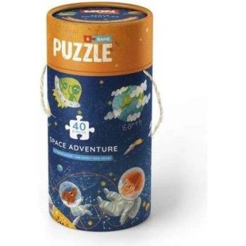 dodo Mon - Űrutazás пъзел с 40 части и настолна игра (MON200112) (MON200112)