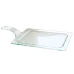 3D the glassware company D-Правоъгълно плато за десерти 16x20cm (1630 1F16-96-001) БЯЛО (0103242)