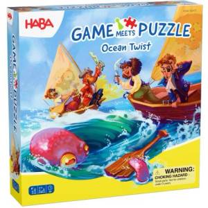 HABA Игра и Пъзел 2в1 Морски вихър от 6 години (2012216002)