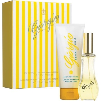 Giorgio Beverly Hills Giorgio pre ženy EDT 90 ml + telové mlieko 200 ml darčeková sada