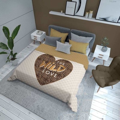 Detexpol přehoz na postel Wild Love 220 x 240 cm