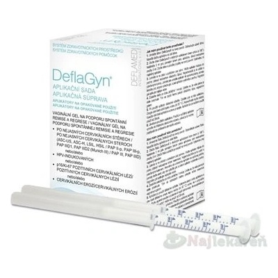 DeflaGyn aplikačná súprava vaginálny gél 150 ml + 2 aplikátory