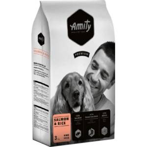 Amity Premium сьомга и ориз 4 кг
