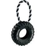 Ferplast Dog toy - Кучешка гумена играчка за дъвчене и дърпане - гума с въже, 10, 5 x 4, 2 x h 23, 5 см