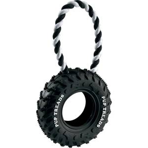 Ferplast Dog toy - Кучешка гумена играчка за дъвчене и дърпане - гума с въже, 10, 5 x 4, 2 x h 23, 5 см