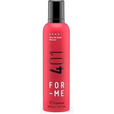 Framesi Термозащитна пяна за обем с морски водорасли Framesi 401 Give Me Body Mousse