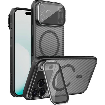 Apple Калъф за iPhone 17 Pro Max NILLKIN CamShield Prop MagSafe с Капак за Камерата - Черен