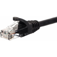 Netrack BZPAT025UK patch RJ45 snagless boot Cat 5e, UTP, 0.25m, černý
