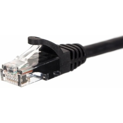 Netrack BZPAT025UK patch RJ45 snagless boot Cat 5e, UTP, 0.25m, černý