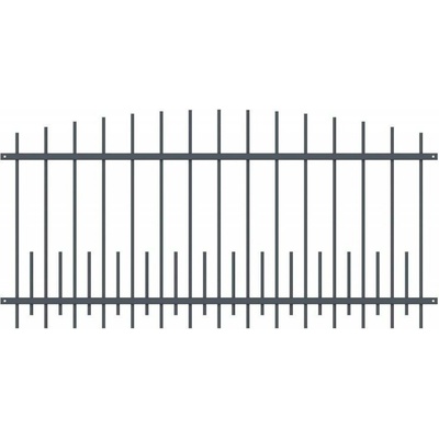 Kovové plotové pole PLP73 š. 2000 x v. 1000 mm