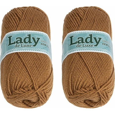 BELLATEX Lady NGM de luxe 100 g súprava 2 ks – 946 hnedá