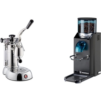 Set La Pavoni Stradivari Professional Lusso + Rancilio Rocky Doserless