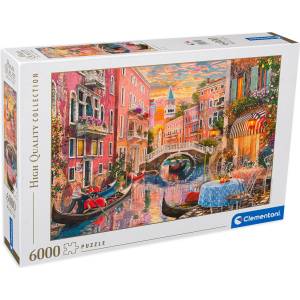 Clementoni Пъзел Clementoni от 6000 части - Венеция по залез слънце, Доминик Дейвисън (36524)