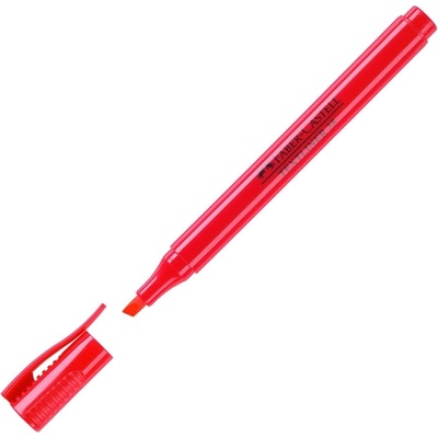 Faber-Castell Маркер Faber-Castell 38, червен, от 1 до 4mm, за маркиране на текст