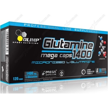 Olimp Sport Nutrition Glutamine Mega Caps 1400 120 kapslí