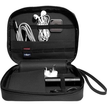 Stackers Калъф за зарядни и слушалки Stackers Pebble черен (74804)