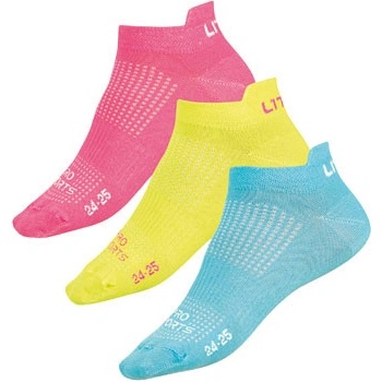 Litex ponožky nízké 99661 reflexní růžová