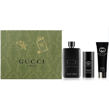 Gucci Guilty Pour Homme Подаръчен комплект, Парфюмна вода 90 ml + deostick 75ml + душ гел 50 ml, мъже