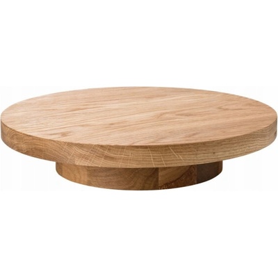 Lumarko Kulatý dubový talíř, nízký, průměr 280/170 mm
