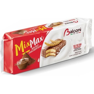 Balconi Балкони Микс Макс с какаов крем и шоколадова глазура, 10 х 35гр