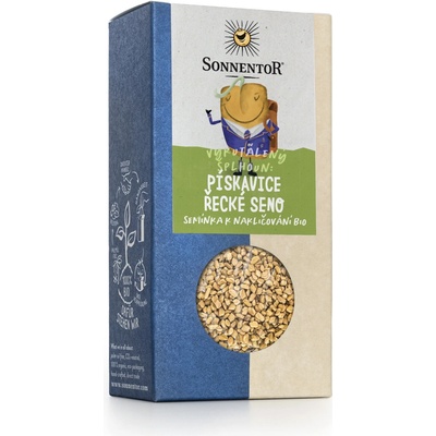 Sonnentor BIO Pískavice řecké seno semínka k nakličování 120 g