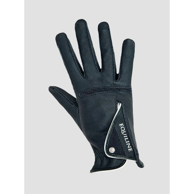 Jezdecké rukavice EQUILINE X-Glove černá velikost 8