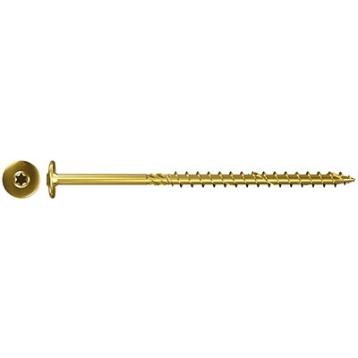 FISCHER SKRUTKY PRE DREVOSTAVBY S TANIEROVOU HLAVOU FPF-WT 8,0x400 YZP 50, bit TX40 659260