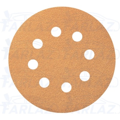 Klingspor Velcro kruh 820 125mm 8 dier P180