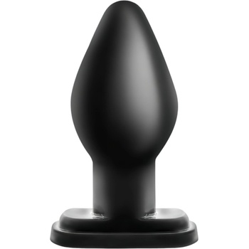 Anal Adventures XL - голям анален плъг (черен)