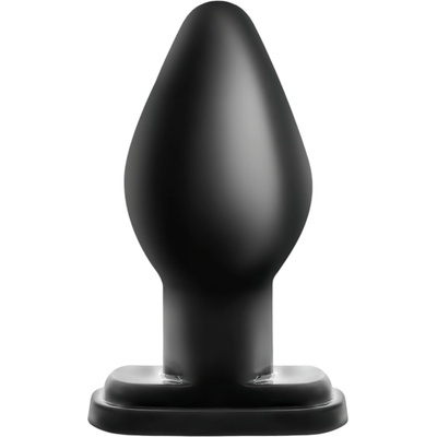 Anal Adventures XL - голям анален плъг (черен)