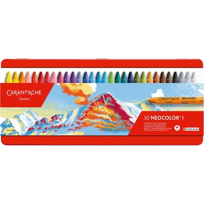 Sada voskových pastelů Neocolor I 30 ks