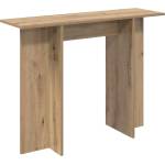 vidaXL Конзолна маса Дъб артизан 100 x 30 x 75 см Инженерна дървесина (8001174)