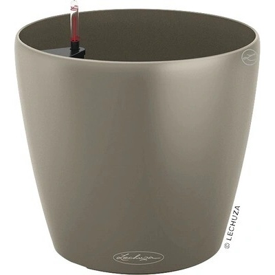 Lechuza Classico Color plastový kvetináč 59 x 56 cm pieskovo hnedý
