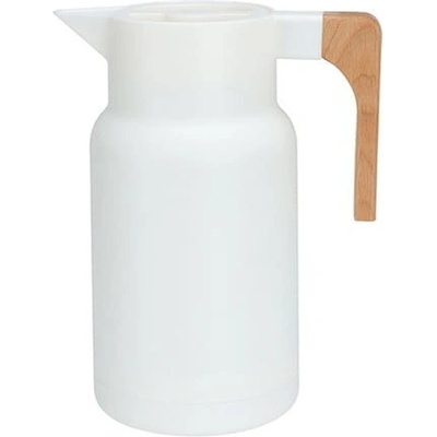 Excellent Houseware Termoska na nápoje 1 l bílá